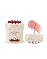 Flower Knows Strawberry Cupid Cake Lip Cream jar close-up showing a playful pink-brown shade for everyday wear