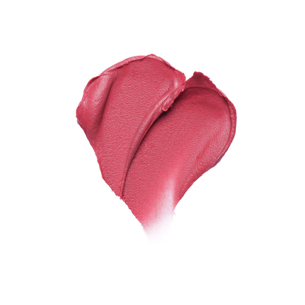 Flower Knows Tulip swatch shows vibrant hot pink shade for long wear