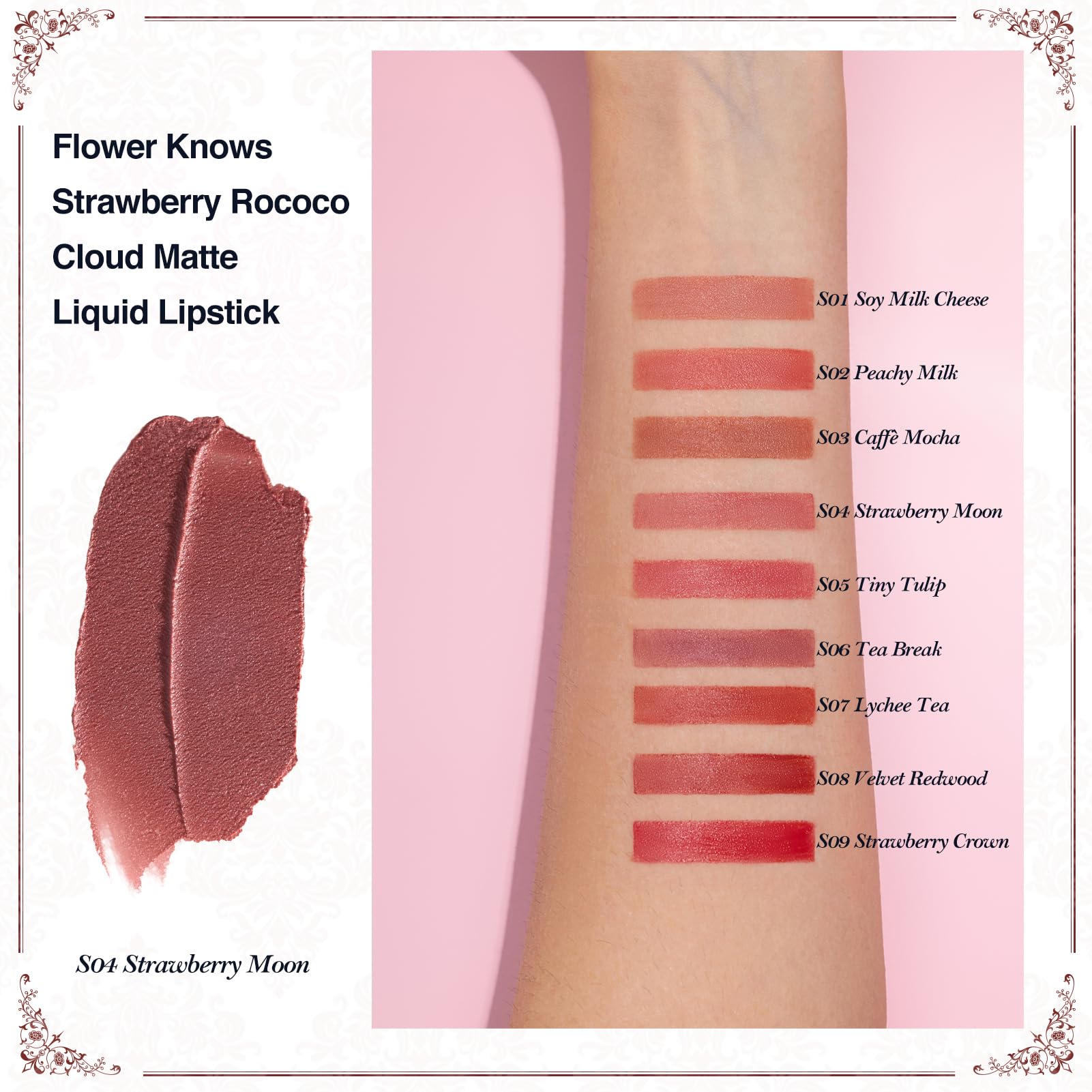 Flower Knows applicator close-up demonstrating smooth, precise application.