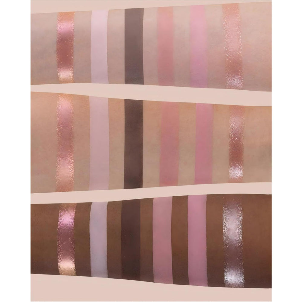Flower Knows Swan Ballet water ripple design evokes fluidity for creative makeup moods.