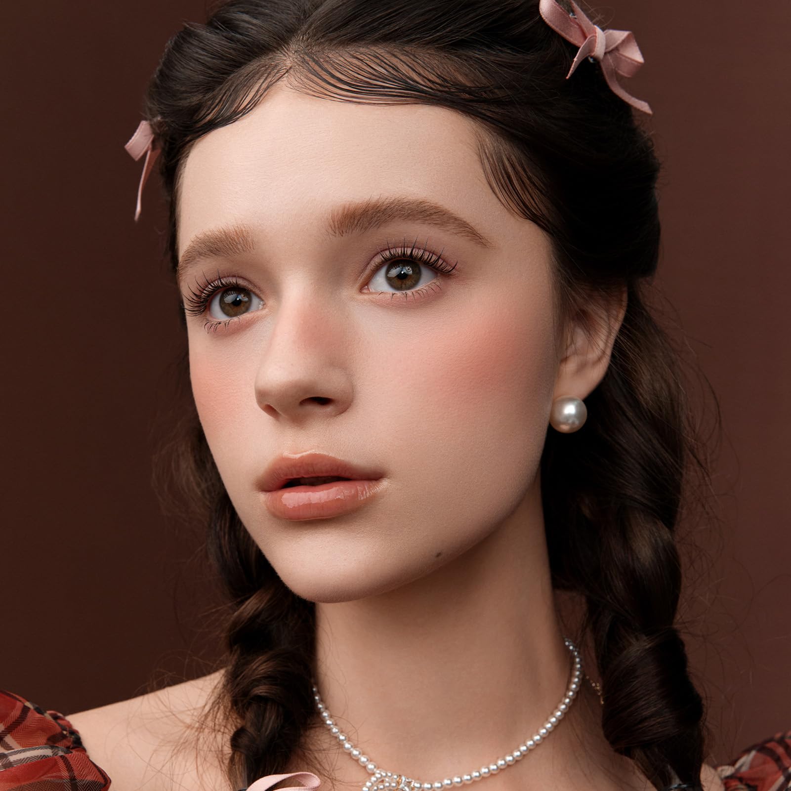 Flower Knows Lip Jelly applicator demonstrates easy, precise application.