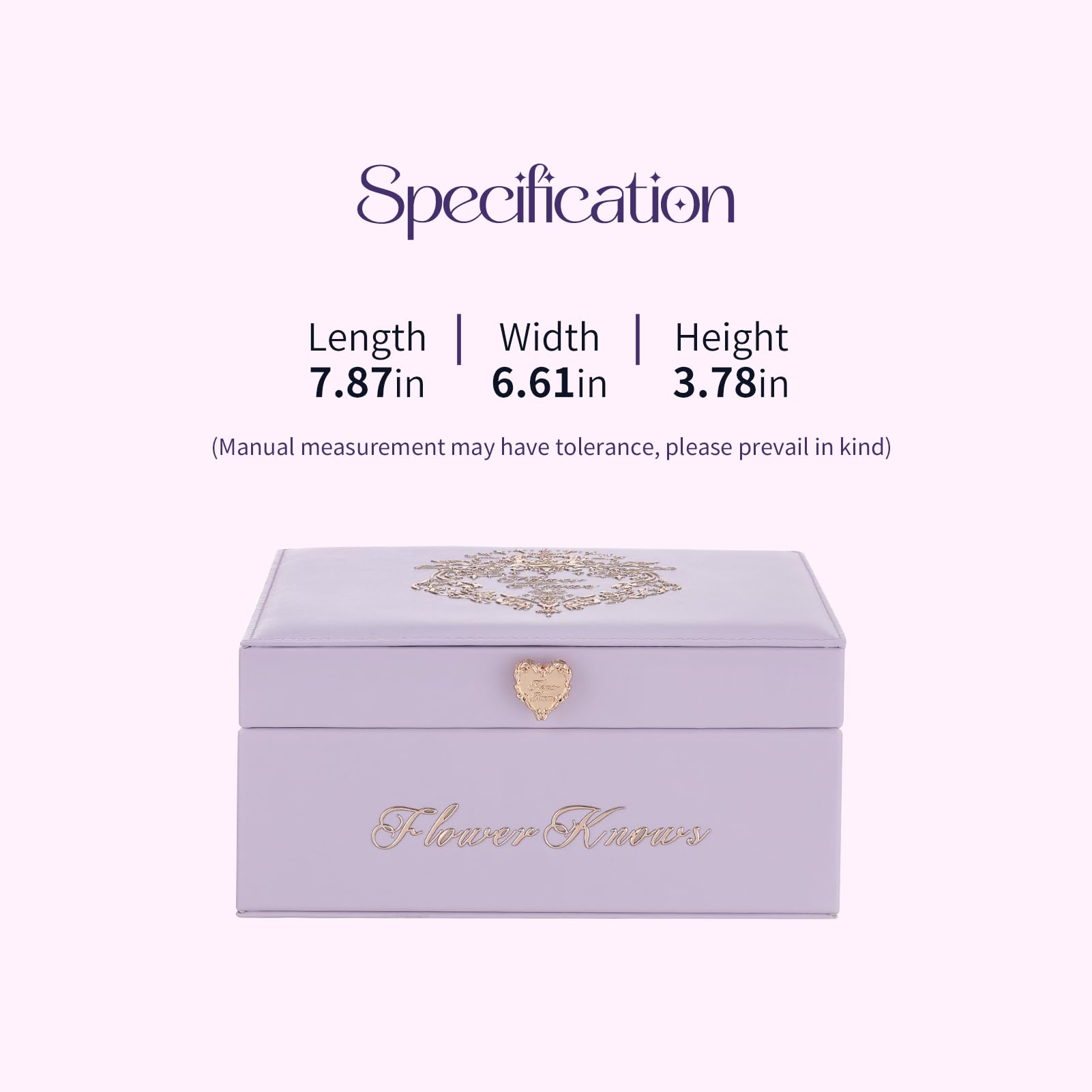Flower Knows travel vanity box with mirror elevates on-the-road touch-ups.