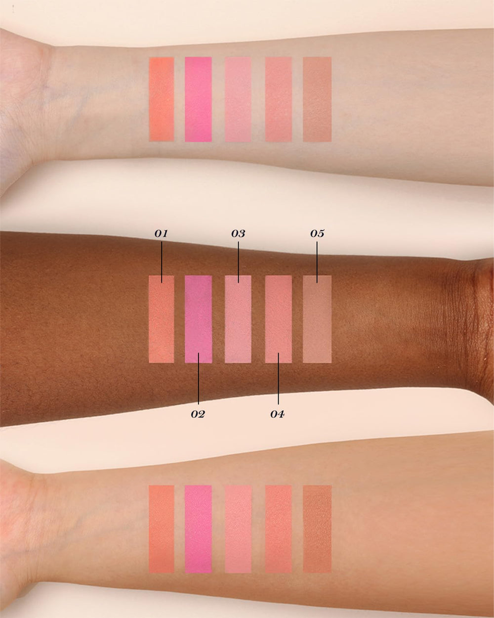 Flower Knows ultra-fine powder close-up delivering smooth, buildable color