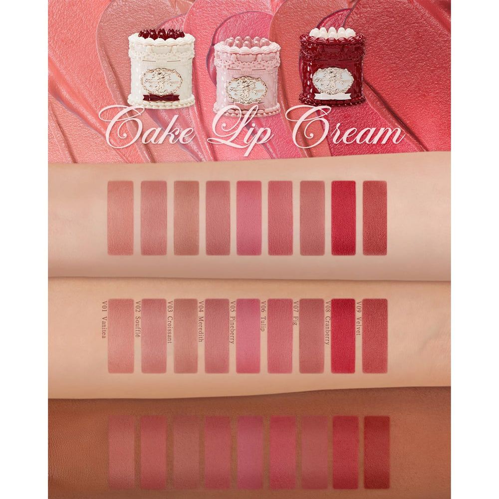 Flower Knows velvet matte finish demonstrates transfer-resistant color