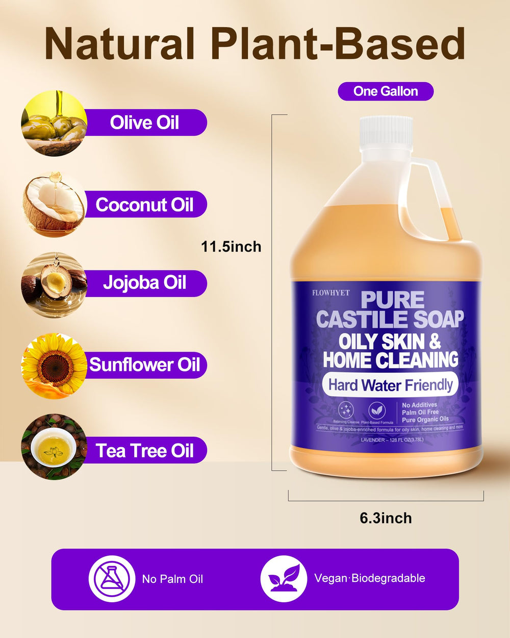 FLOWHYET lavender scent enhances calm during daily home chores.