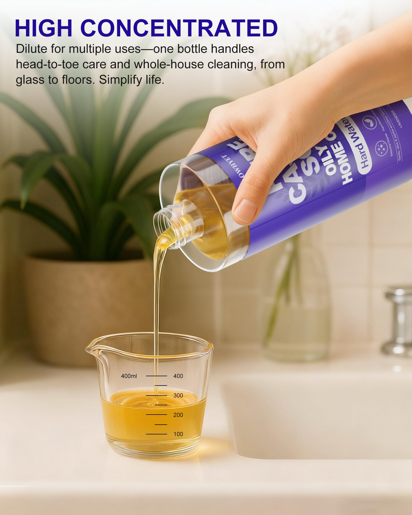 FLOWHYET lavender castile soap laundry for soft fabrics and freshness.