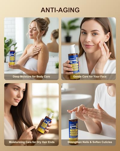 FLOWHYET vitamin E oil stretch-marks image for improved skin texture.