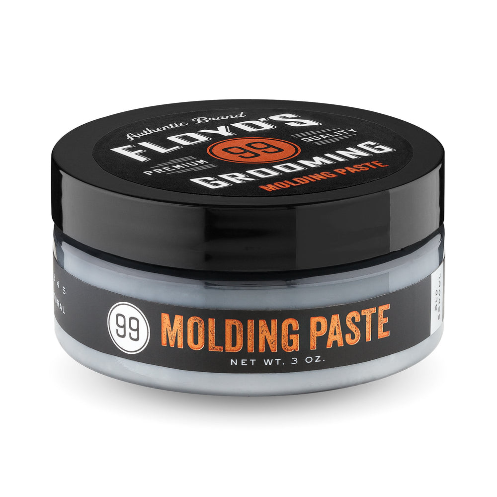 Floyd's 99 paste adds volume for fuller, lift-ready hairstyles.