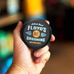 Floyd's 99 paste provides pliable hold and definition.