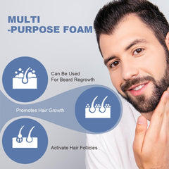 FluMisch advanced 5% minoxidil and biotin formula for hair support.