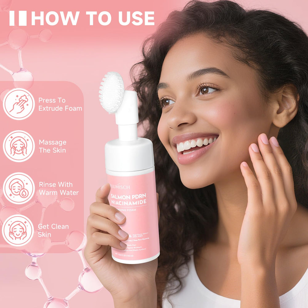 FluMisch LHA exfoliation aids in smoother texture