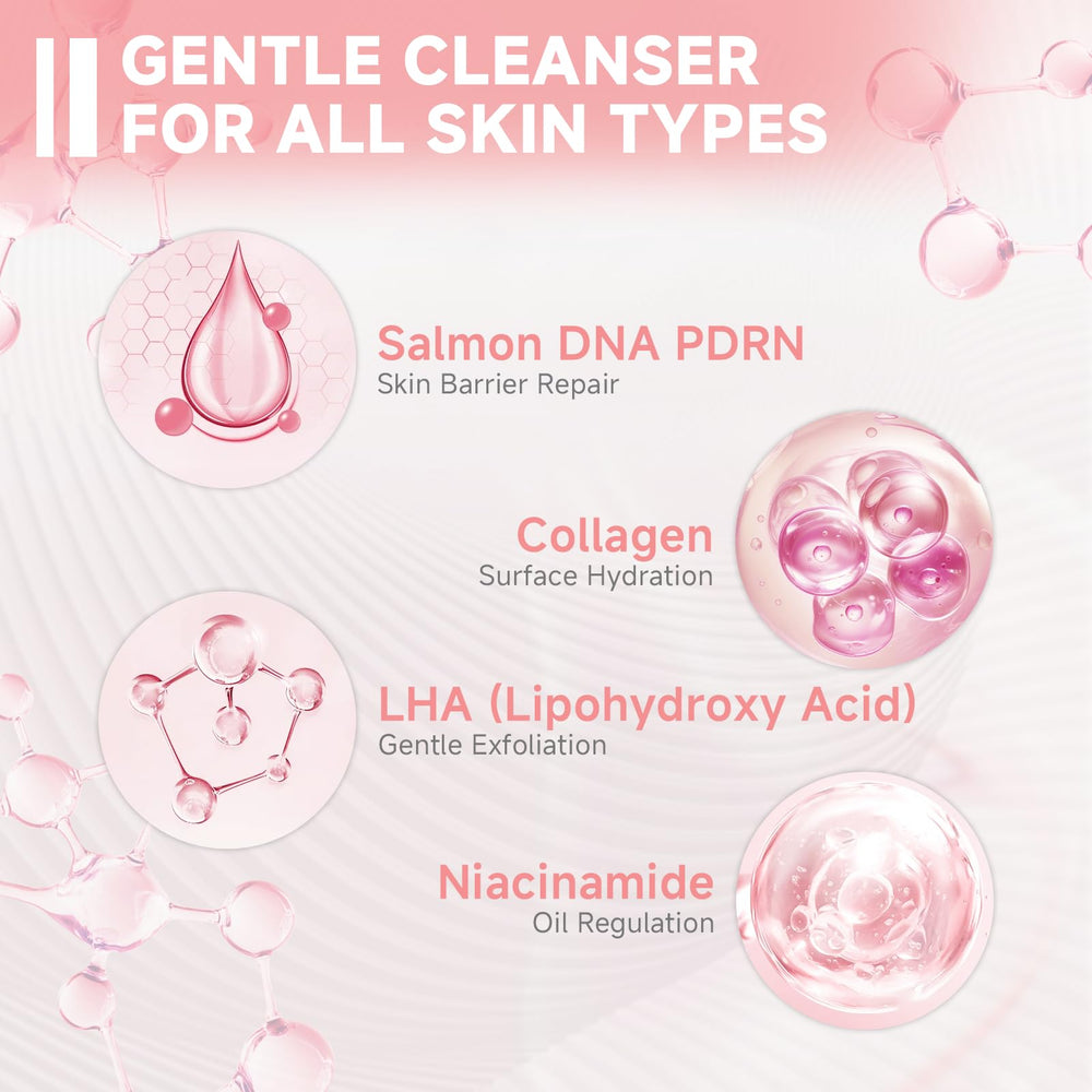 FluMisch cleanser with silicone massage heads for gentle daily exfoliation