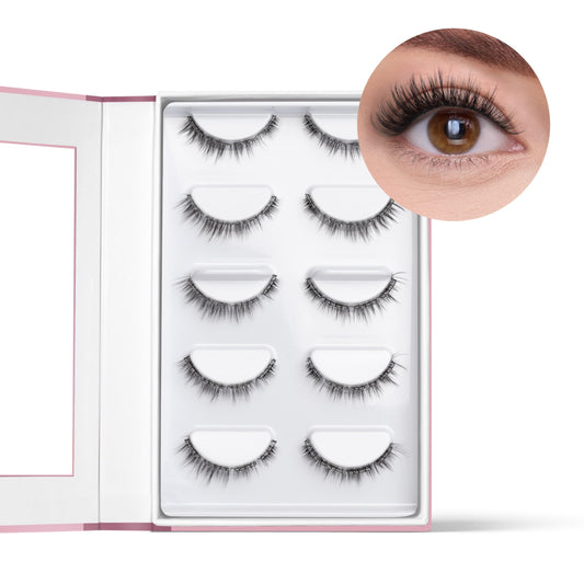 FlutterHabit STICKtionary Sweetheart lash clusters for a flirty daytime look without glue