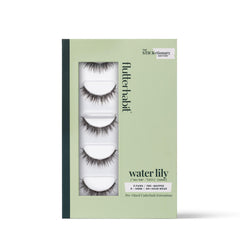 FlutterHabit STICKtionary Water Lilly underlash strip provides quick, natural-looking lashes with glue-free ease.