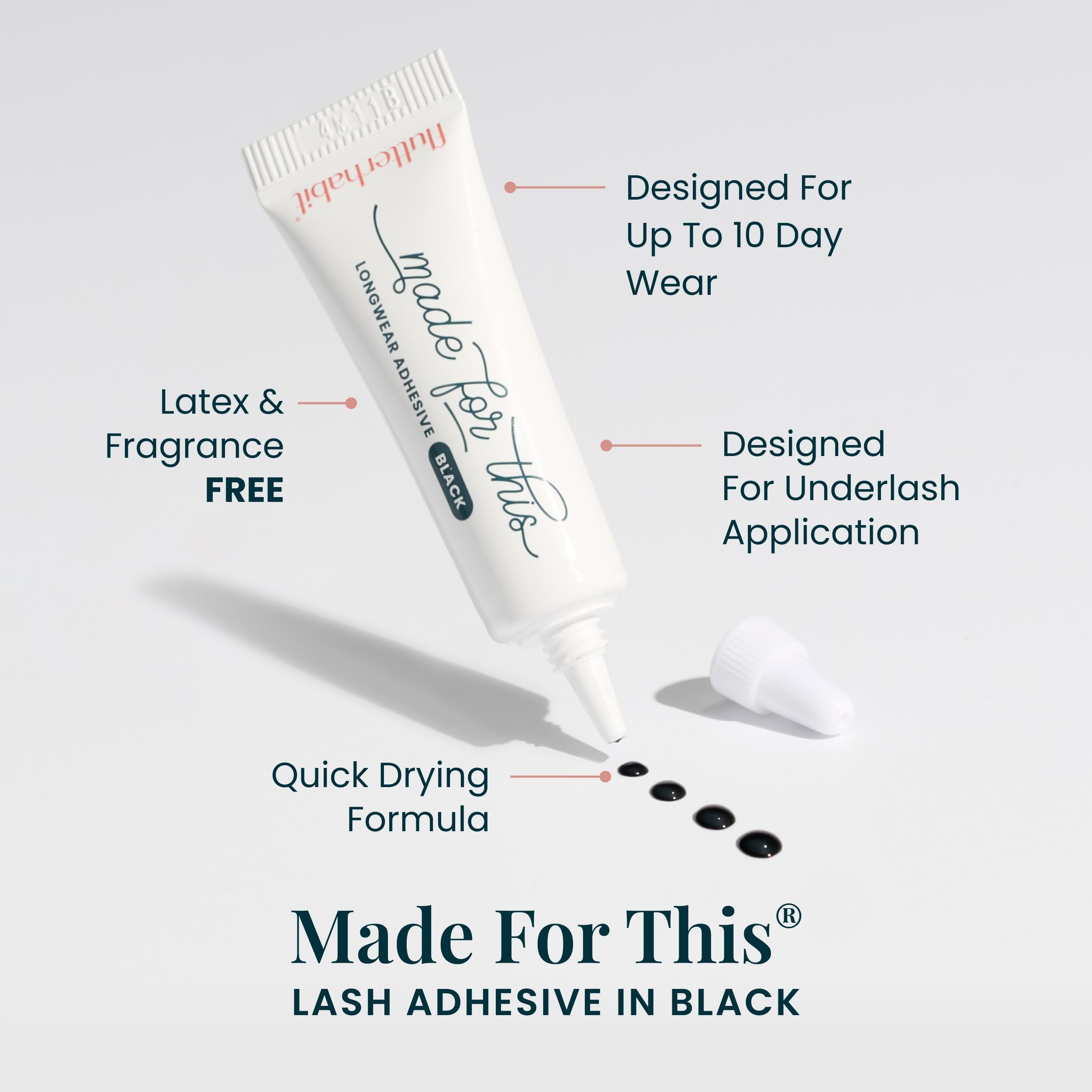 FlutterHabit Wink water-resistant lashes designed for light sweat and water exposure.