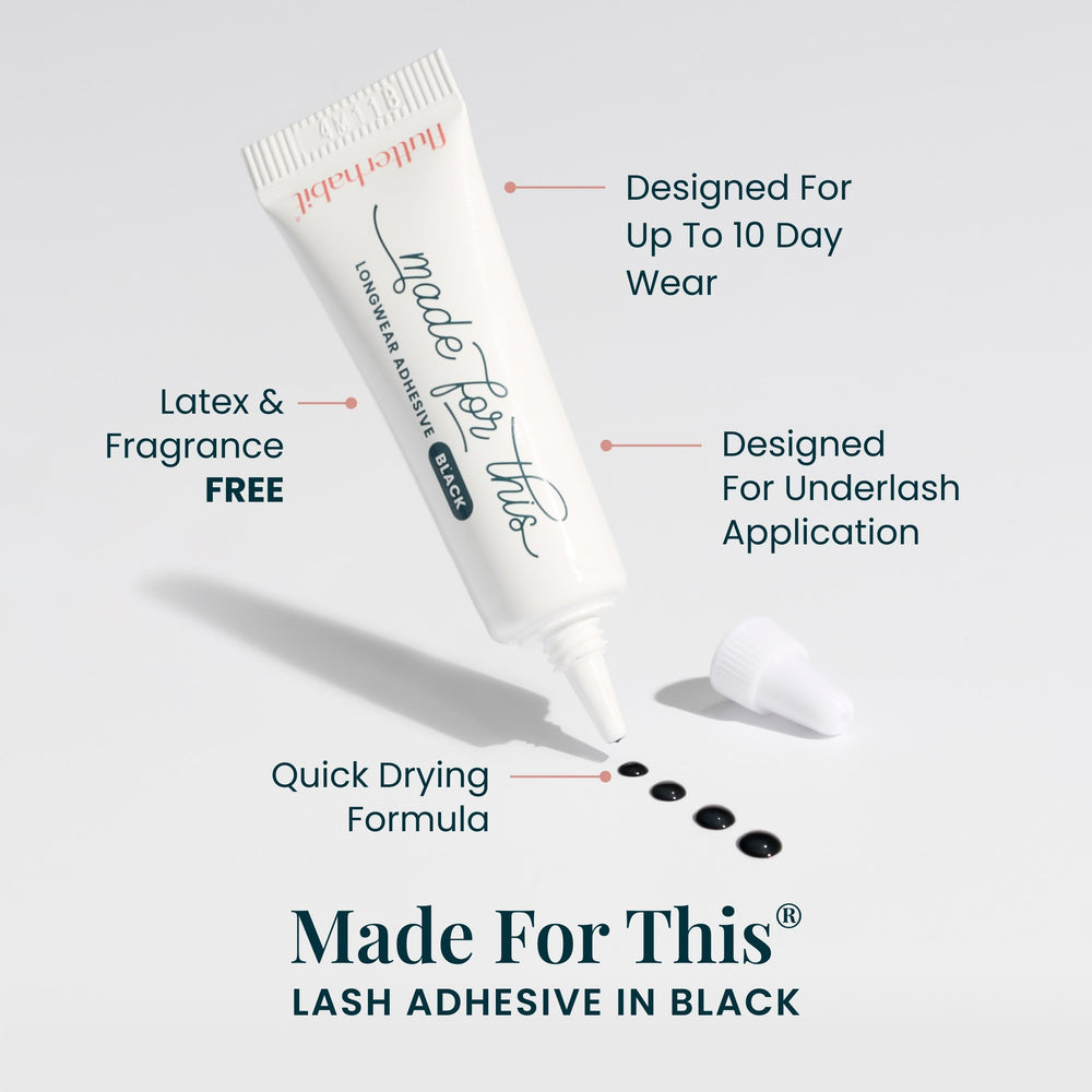 FlutterHabit Wink water-resistant lashes designed for light sweat and water exposure.