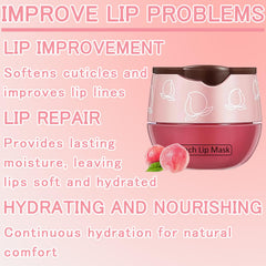 FNOLECY Bee Lip Balm Honey Pot mint cooling hydration for lips