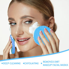 Foaincore makeup removal sponge for gentle facial cleansing.
