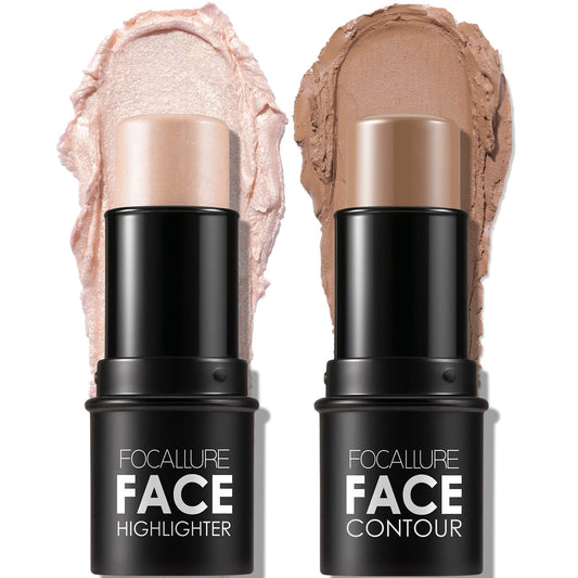 FOCALLURE contour-kit-duo-compact for easy on-the-go bronze and glow