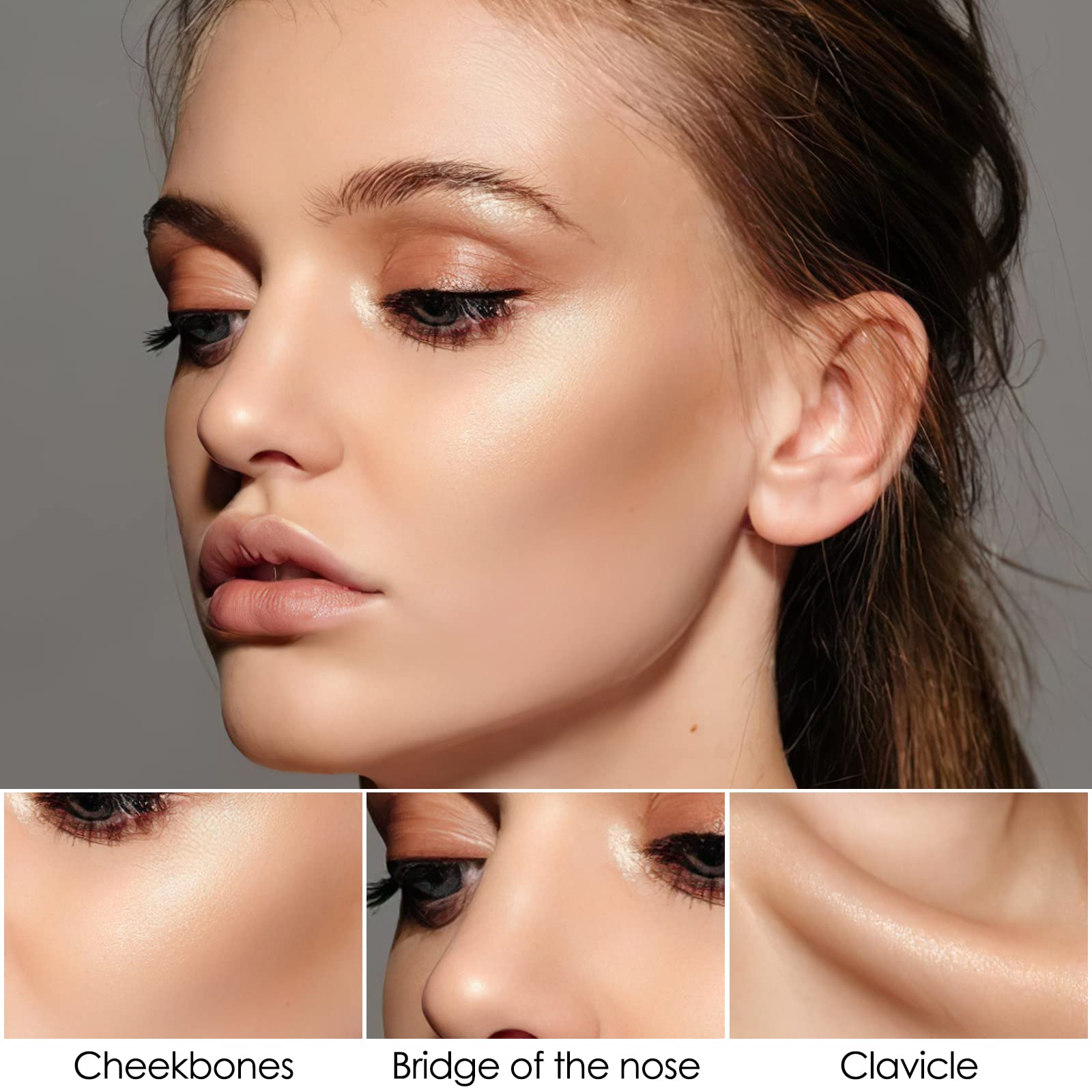 FOCALLURE contour-stick packaging for a two-piece kit ideal for travel.