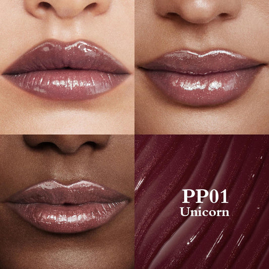 FOCALLURE Unicorn lip plump wand for quick, smooth, high-shine application.