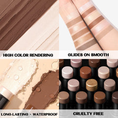 FOCALLURE waterproof-formula non-greasy comfort for all-day wear