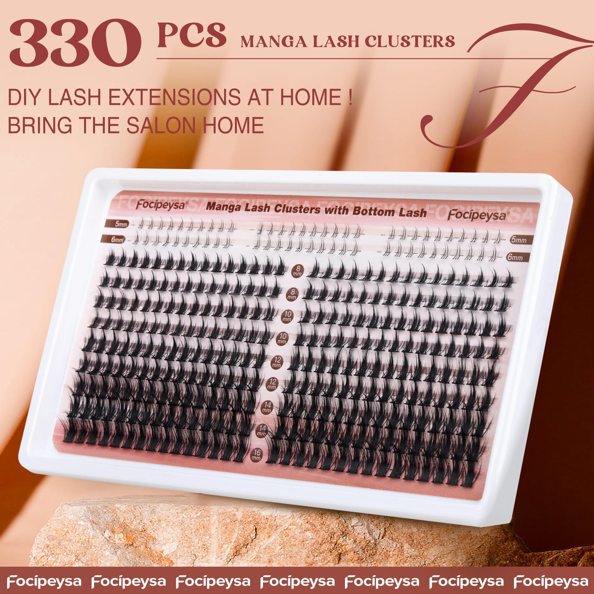 Focipeysa DIY home lash extension kit makes at-home styling simple