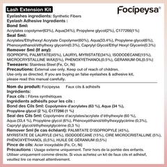 Focipeysa durable lashes stay comfortably shaped during daily activities.