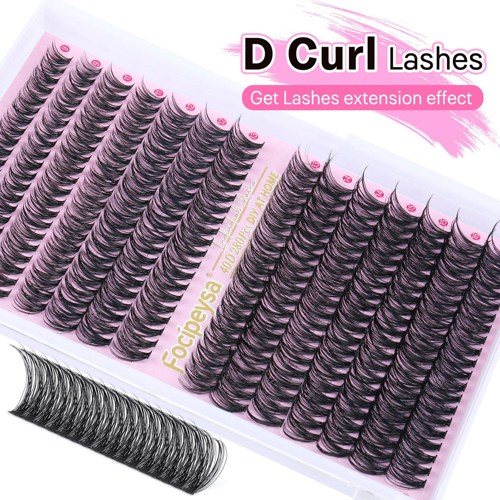 Focipeysa lash bond and seal for durable lightweight lash clusters