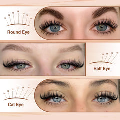 Focipeysa soft mink fiber lashes stay lightweight and comfortable all day