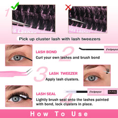 Vegan and cruelty-free lashes from Focipeysa offer guilt-free glamour.