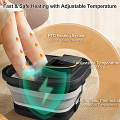 FOFOJÔY foot spa bath massage rollers provide targeted acupressure during soaks