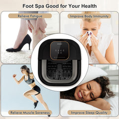 FOFOJÔY pedicure-kit box stores spa materials for convenient home foot care