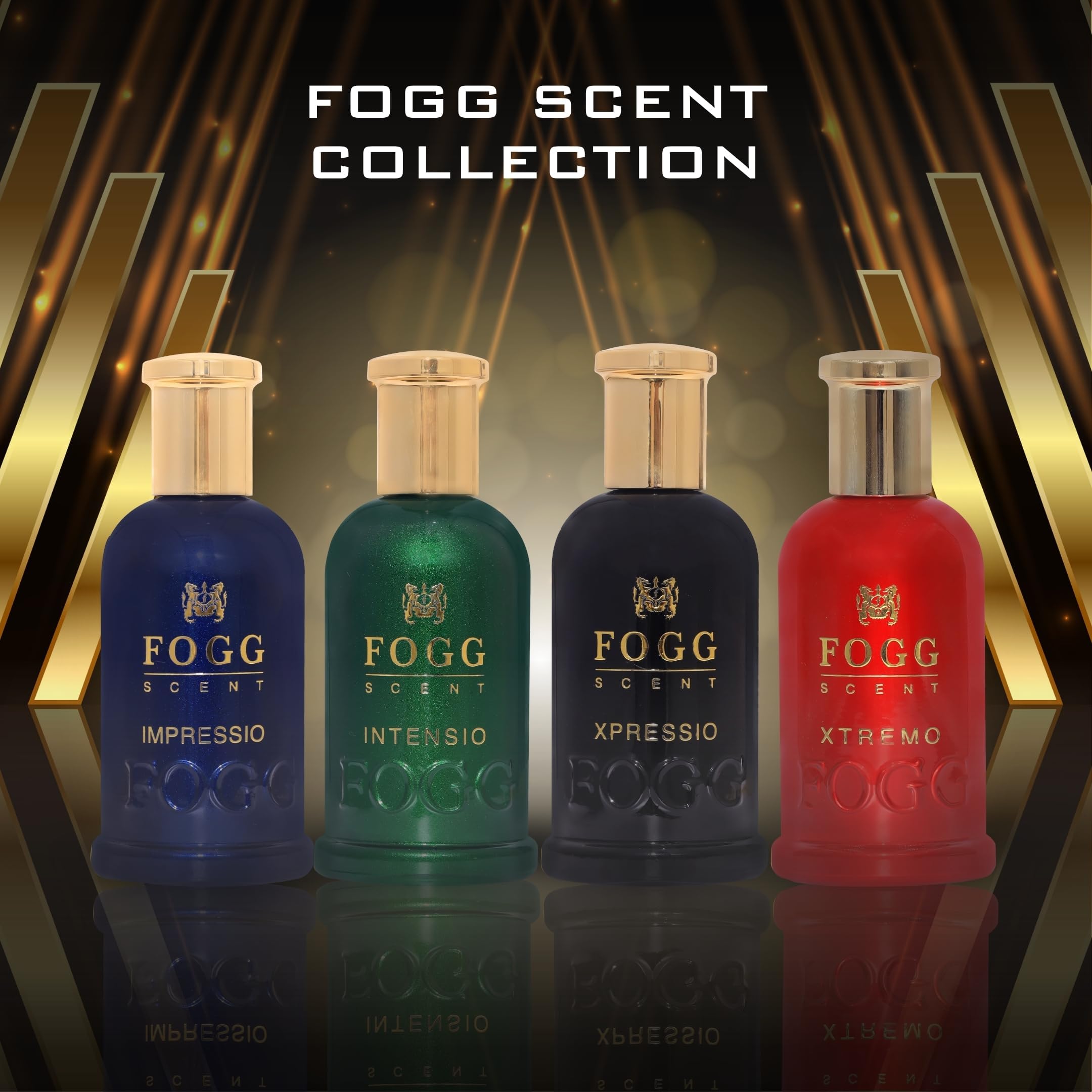 FOGG Scent Xtremo citrus and spice blend elevates energy.