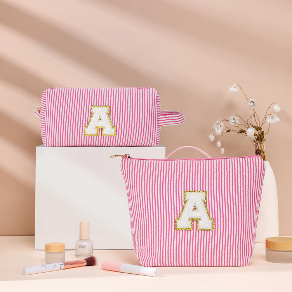 Fohufo travel makeup bag small: compact pouch for daily essentials.