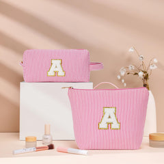 Fohufo travel makeup bag small: compact pouch for daily essentials.