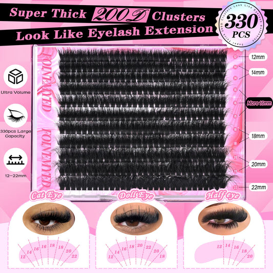 FOINEMYED lash bond and seal 10ml for durable wear.