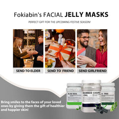 Fokiabin Jelly Mask used at home for spa-like care
