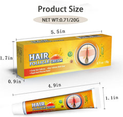 Folliculitis Cream non-greasy texture delivers quick hydration with minimal residue.