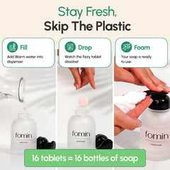 FOMIN Basil Mandarin moisture-proof packaging keeps tablets fresh during storage.