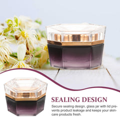 FOMIYES durable glass skincare container withstands daily use during trips