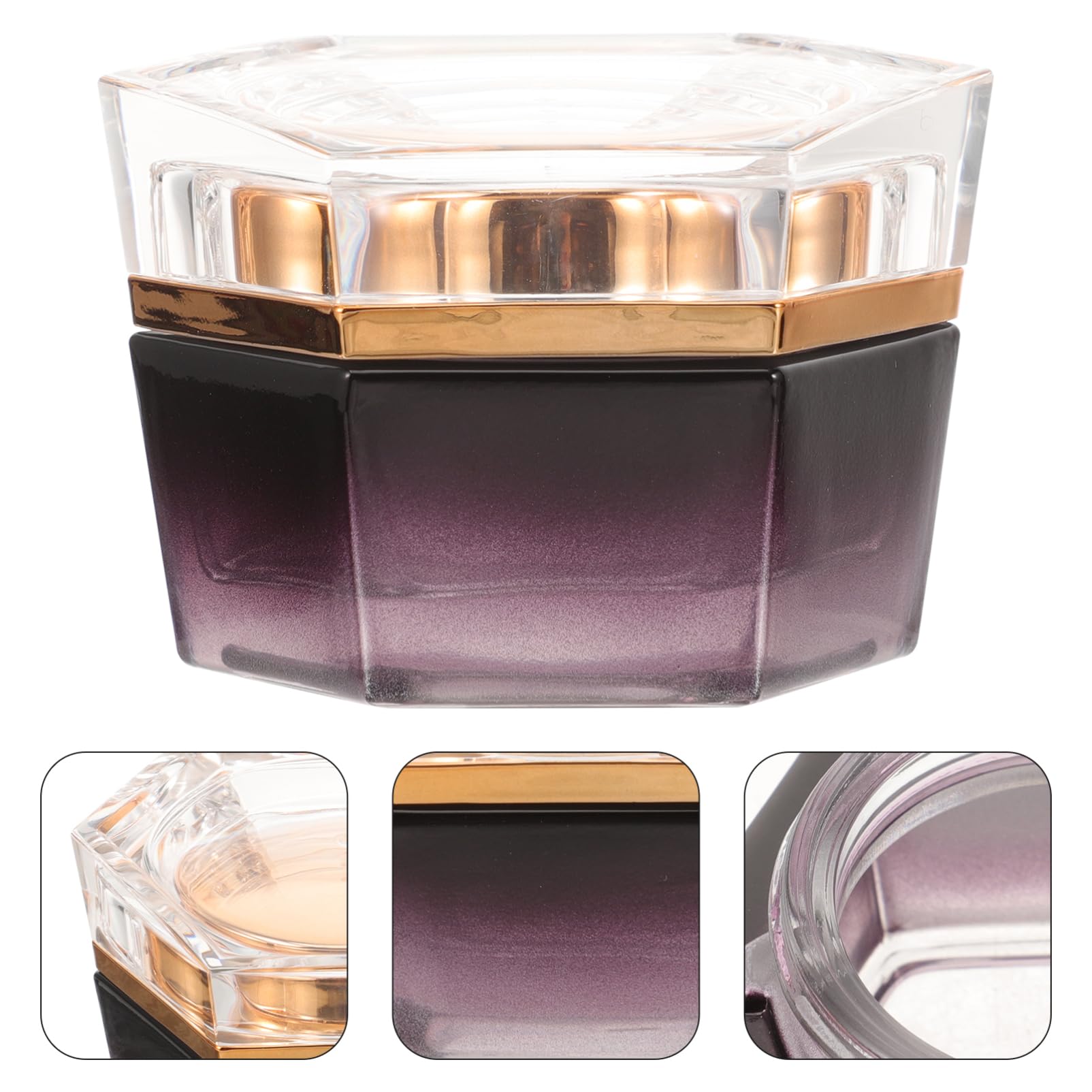 FOMIYES glass jar with lid provides reliable content protection