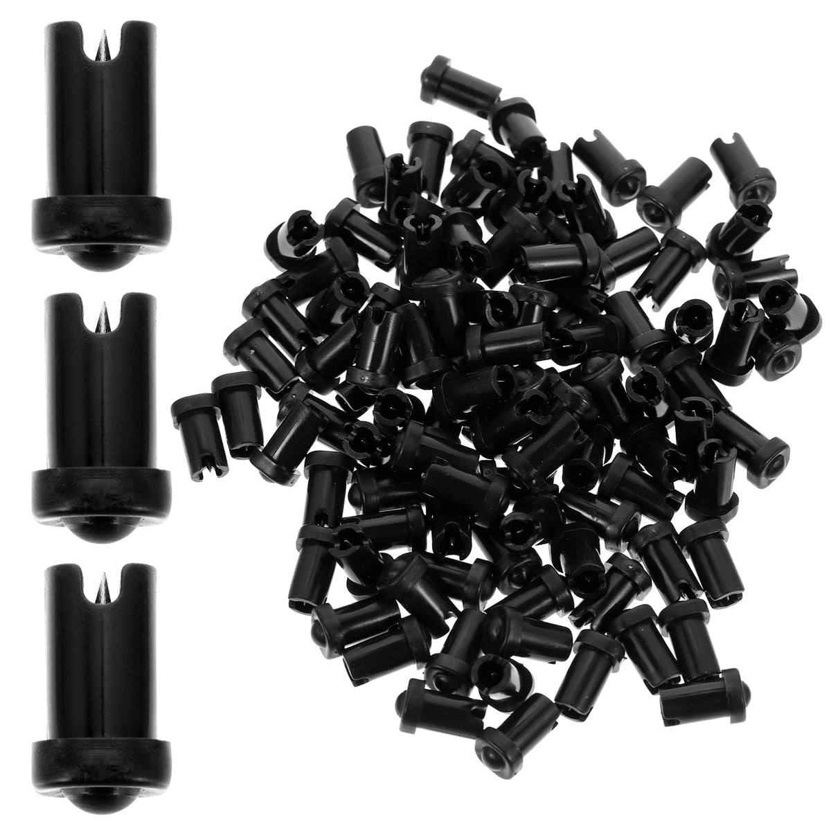 FOMIYES glue bottle anti-blocking needle helps smooth glue flow for precise extensions.
