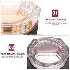FOMIYES travel-friendly cosmetic dispenser is easy to stash in bags