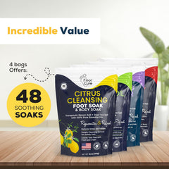 FOOT CURE home-spa foot soak creates a luxurious at-home ritual