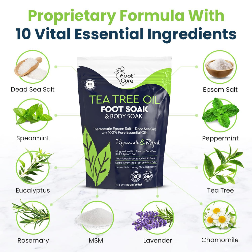 Foot Cure Home Spa Setup for convenient at-home foot care.