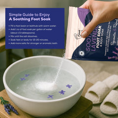 FOOT CURE nourishing foot bath for dry skin relief