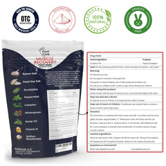 FOOT CURE Tea Tree Oil Foot Soak salts crystals provide a cooling, refreshing foot recharge.