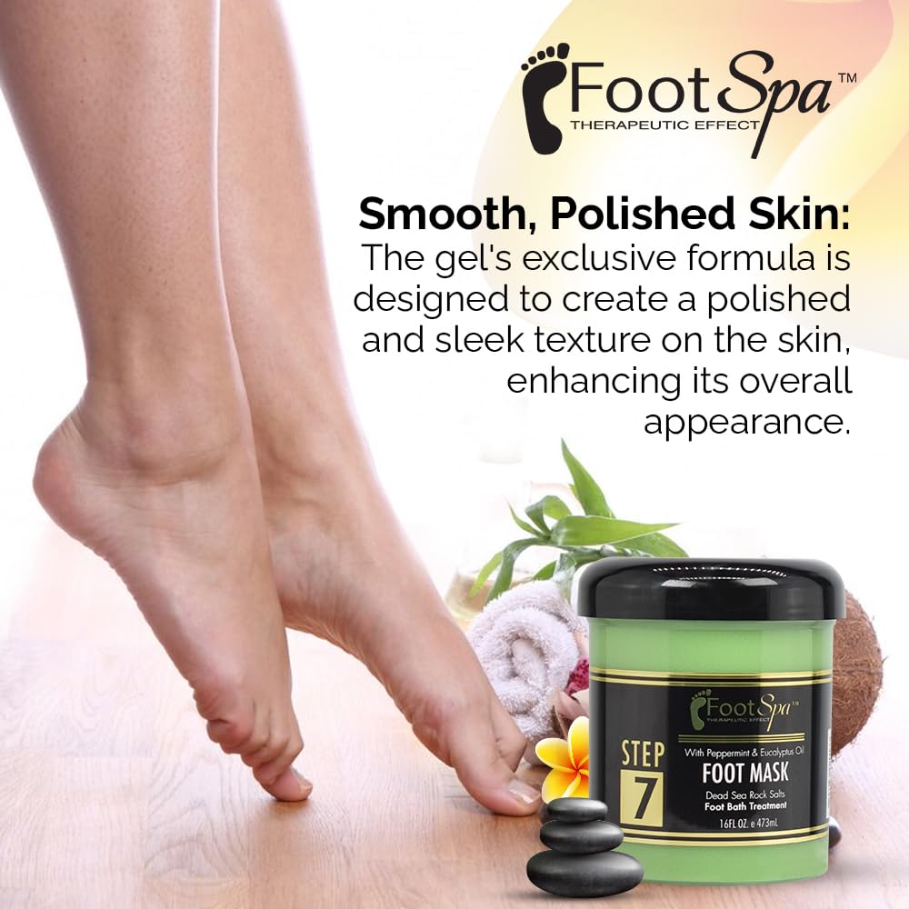 FootSpa Cream Mask pump applicator for easy at-home pampering