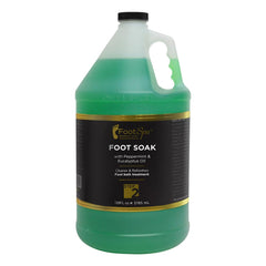FootSpa Foot Soak bottle pour for a relaxing aromatherapy experience.